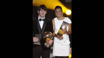 Messi y Marta