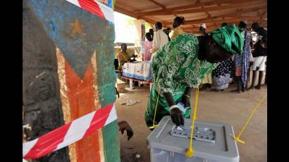 Sudaneses del sur asistieron a las urnas