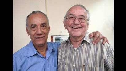 Jaime Sarusky y Fernando Martínez Heredia