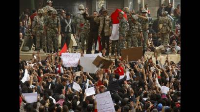 Protesta en el Cairo