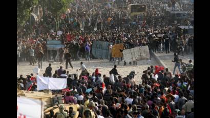 Enfrentamientos en El Cairo