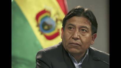David Choquehuanca, canciller de Bolivia