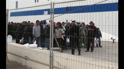 Nueva oleada de inmigrantes hacia la isla de Lampedusa