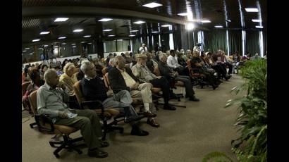 Encuentro de Fidel con intelectuales