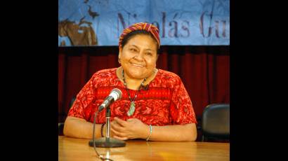 Rigoberta Menchú