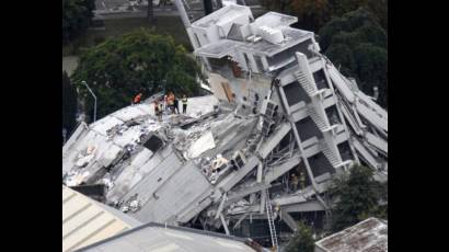 Terremoto en Nueva Zelanda