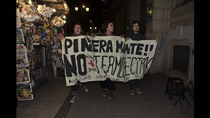 Pueblo chileno lucha a Favor del medio ambiente