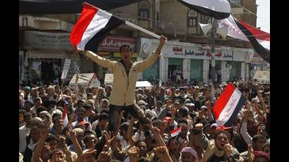 Las protestas en Yemen