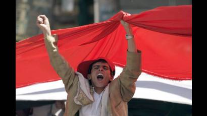 Continúan las manifestaciones en Yemen