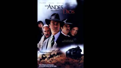 Portada de la película «Los Andes no creen en Dios»