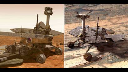 Mellizos Spirit y Opportunity 