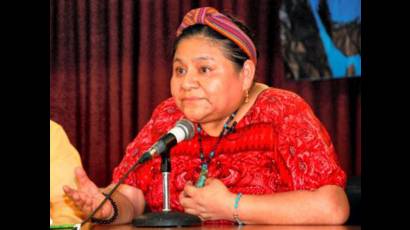 Rigoberta Menchú