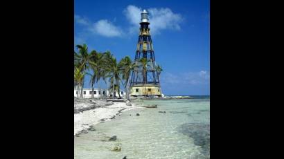 Faro de cayo Jutías 