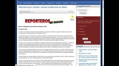 Web Reporteros por contrato 