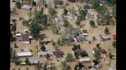 Inundaciones por crecida del Misisipi