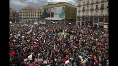 Protestas en Madrid 