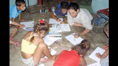 Los niños también cuidan el medio Ambiente 