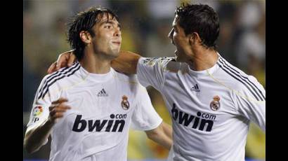 Kaká y Cristiano Ronaldo