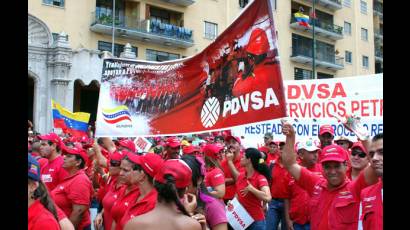 Gran concentración nacional defiende soberanía venezolana