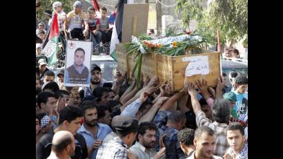 Funerales de Zaria Abu al-Hassan