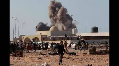 Combates en Libia   