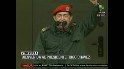 Hugo Chávez habla a su pueblo