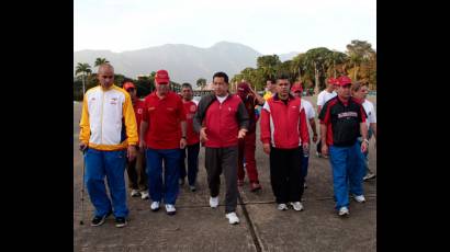 Chávez sigue su proceso de rehabilitación