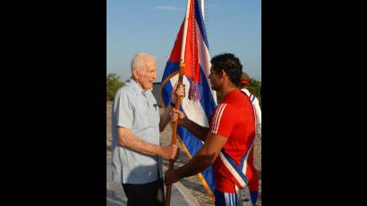 Abanderamiento a la delegación cubana que participará en Juegos del Alba