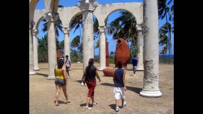 Monumento erigido en Bariay