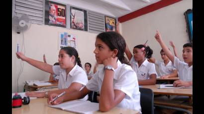 Jóvenes estudiantes