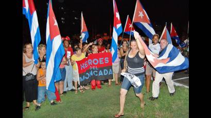 Festejos por el Día de la Rebeldía Nacional 