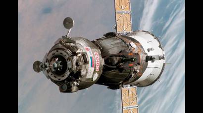 La cápsula Soyuz TMA-6