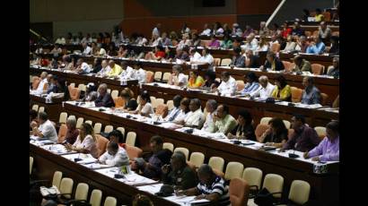 Sesión plenaria de la Séptima Legislatura