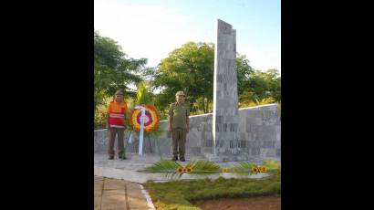 Lugar donde cayó en combate el Inglesito