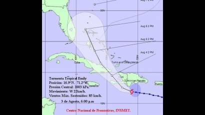 Tormenta Tropical Emily