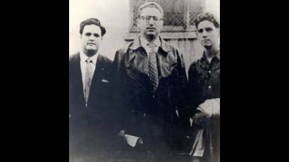 José Antonio, Fidel y René Anillo en México