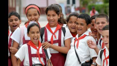 Niños cubanos