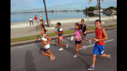 Maratón deportivo en Cienfuegos