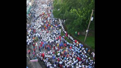 Acto Provincial en Camagüey