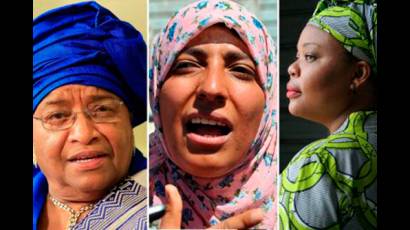 Nobel de la Paz para la presidenta de Liberia y dos mujeres activistas