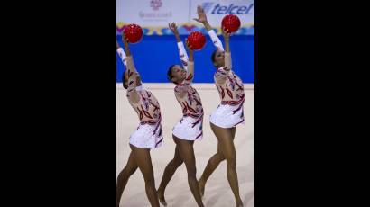 Cubanas obtienen bronce en gimnasia rítmica por equipos