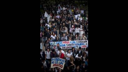 Estudiantes colombianos