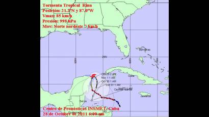 Tormenta tropical Rina