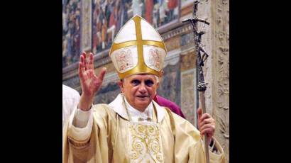 El Papa Benedicto XVI 