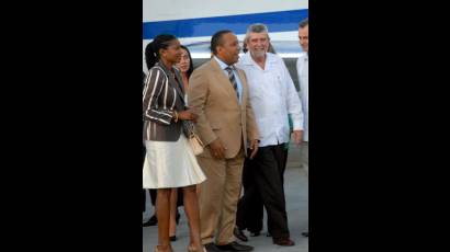 Inicia visita Primer Ministro de São Tomé y Príncipe 