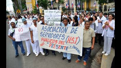 Huelga de médicos panameños