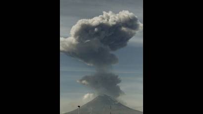 Volcán mexicano Popocatépetl