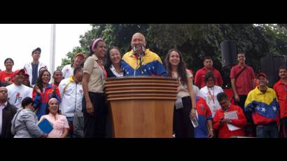 Marcha juvenil por el Día del Estudiante Universitario de Venezuela