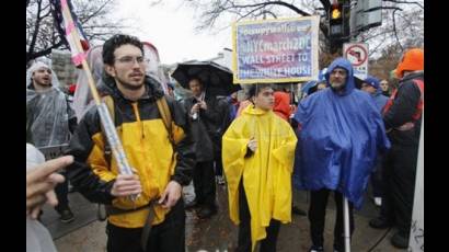 Indignados en Washington