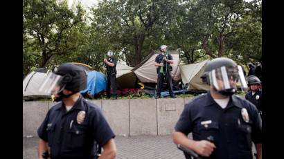 Los indignados de Los Angeles